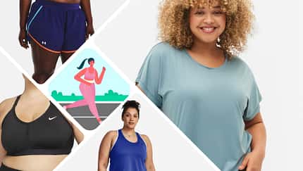Plus-Size-Laufbekleidung