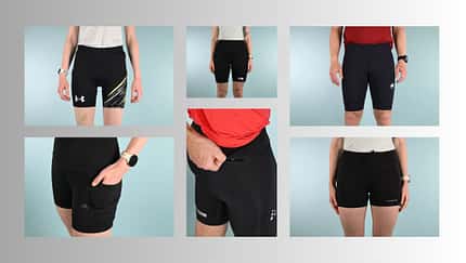 Kurze Tights fürs Laufen im Test