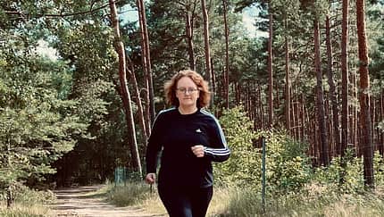 Läuferin Sandra Hoeppner