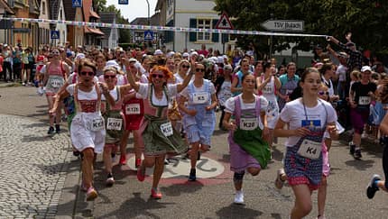 Wäscherinnen-Lauf und Frauenlauf Karlsruhe