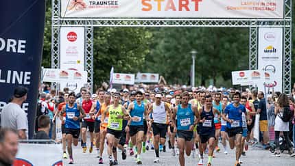 Traunsee-Halbmarathon Ebensee - Gmunden
