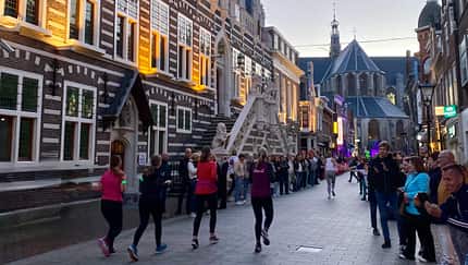Alkmaar City Run by Night