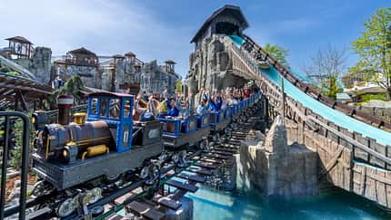 Der Österreich-Alpenexpress im Europa-Park Rust.