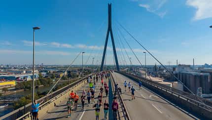 Köhlbrandbrückenlauf Hamburg Köhlbrandbrückenlauf Hamburg 2025