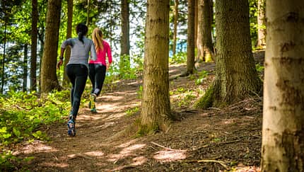 Trailrunning im Wald
