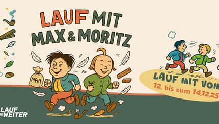 Virtueller Lauf mit Max & Moritz