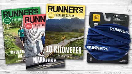 Trainingsplan + Buff von RUNNER'S WORLD  gewinnen
