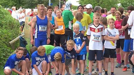 Start zum Alpen-Lauf in Hohwacht