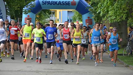 Trattnach-Uferlauf im Kurpark Bad Schallerbach
