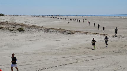 Amrumer Mukolauf Nebel: Am Strand - die kleine Runde