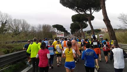 Leserreporterin Sabine Lackner beim Rom-Ostia-HM