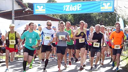 Start zum run-and-fun-Lauf Unterginsbach