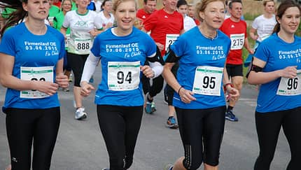 5. Firmenlauf Oer-Erkenschwick 2015, Damenmannschaft