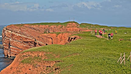 Helgoland-Marathon Szene Allgemein