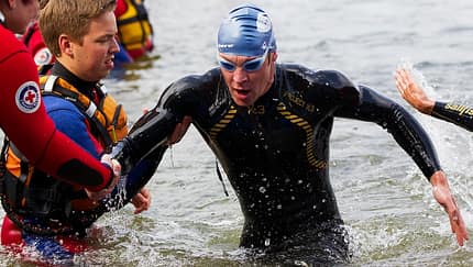 4. Chiemsee Triathlon 2015 Schwimmer