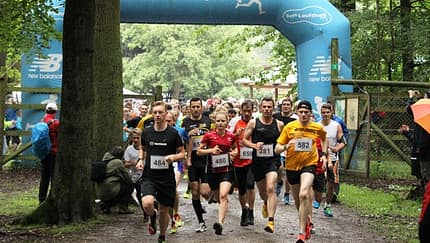 Start zum Wisent Run in Springe