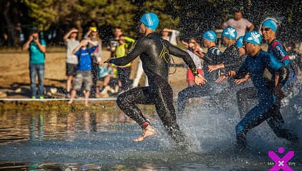 Punta Skala Triathlon Zadar 2018 Schwimmen