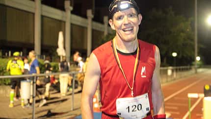 Heiko Rammenstein beim Vollmond-Marathon Berlin