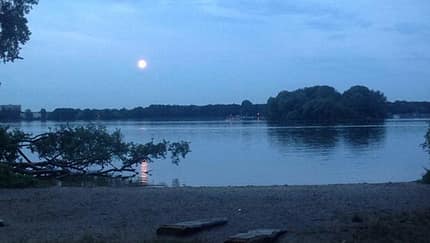 18082014 Vollmond Marathon Berlin Tegeler See