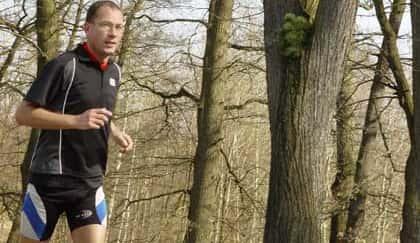 Die Laufstrecke in Bischofswerda führt durch den Wald. Die Laufstrecke in Bischofswerda führt durch den Wald.