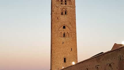 Die Koutoubia-Moschee ist das Wahrzeichen von Marrakesch.