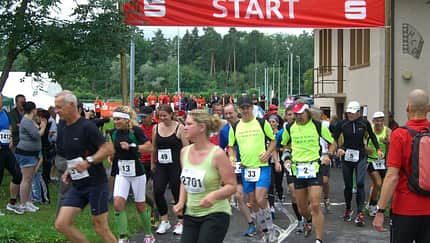 Start zum Dettenhausener 24-Stunden-Lauf