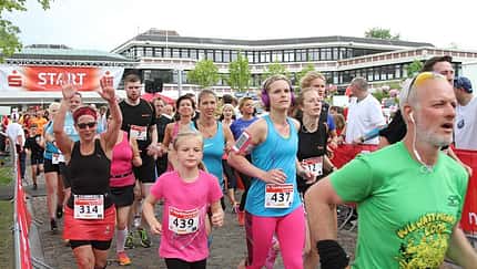 Start zum Sparkassenlauf Aurich