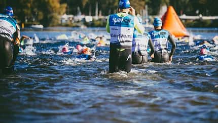 SwimRun Urban Challenge Düsseldorf 2018 Turnschuhe