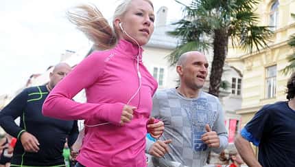 Unterwegs beim Klagenfurter Altstadtlauf