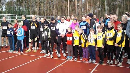 Start zum Silvesterlauf des BSC Fortuna Glienicke