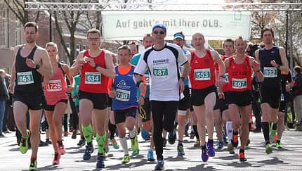 Start zum Citylauf Norden