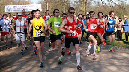 Start zum Frühjahrslauf der TG81 Düsseldorf