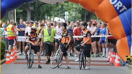 Basler Bruggelauf Start