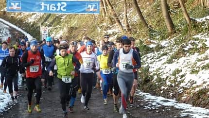 Start zum Crosslauf Meerhardt Extreme bei Gummersbach