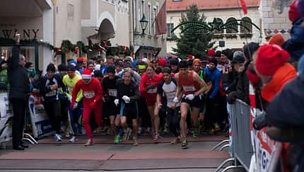 Start zum Mödlinger Altstadtadventlauf