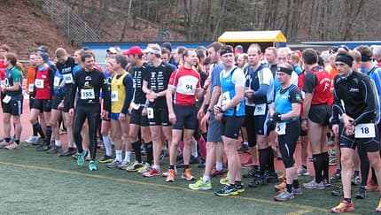 Start zum Gummersbacher Silvestercrosslauf