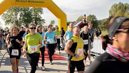 Start zum Charity Walk & Run in Groß-Gerau