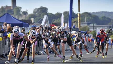 Skater beim run & roll day Bielefeld