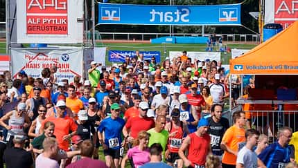 Start zum Braunschweiger 24-Stundenlauf