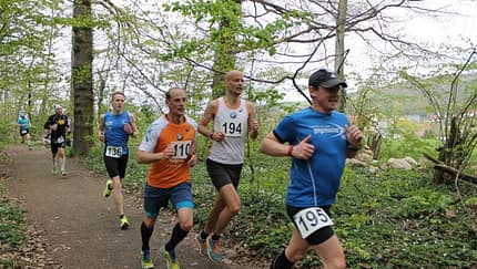Hohburger Steinbruchlauf: Auf der Strecke