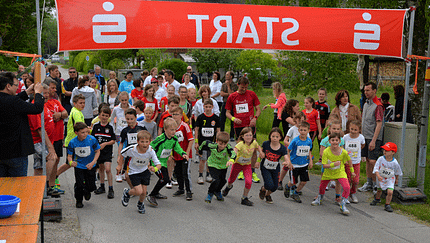 Beim Start zum 1. Königsdorfer Lebenslauf