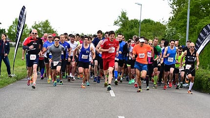 Start zum Springtime Run in Karlsdorf-Neuthard