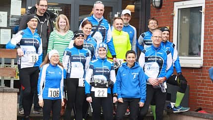 Garbsener Neujahrslauf GSC-Läufer 2016