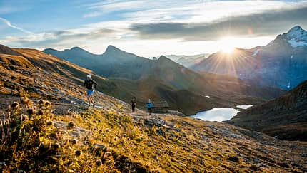 Eiger Ultra Trail Grindelwald Morgendämmerung