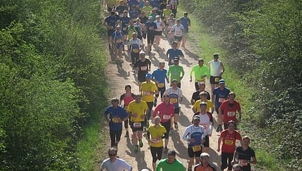 Start zum Werner-Beisiegel-Gedächtnislauf