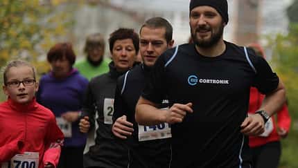 Unterwegs beim Rostocker Herbstlauf