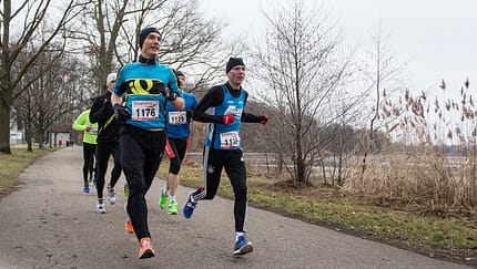 Nürnberger Winterlaufserie am Dutzendteich 2015