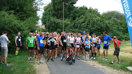 Start zum Bieberer Kartoffel-Volkslauf Offenbach
