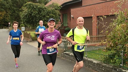 "5 am Tag" Familien-Marathon Welver Läufer