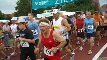 Start zum Seebachlauf in Westhofen